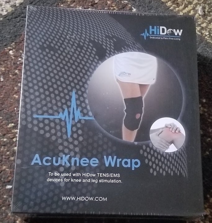 Hidow Acuknee Therapeutic Knee Wrap For Knee & Leg Stimulation New in plastic