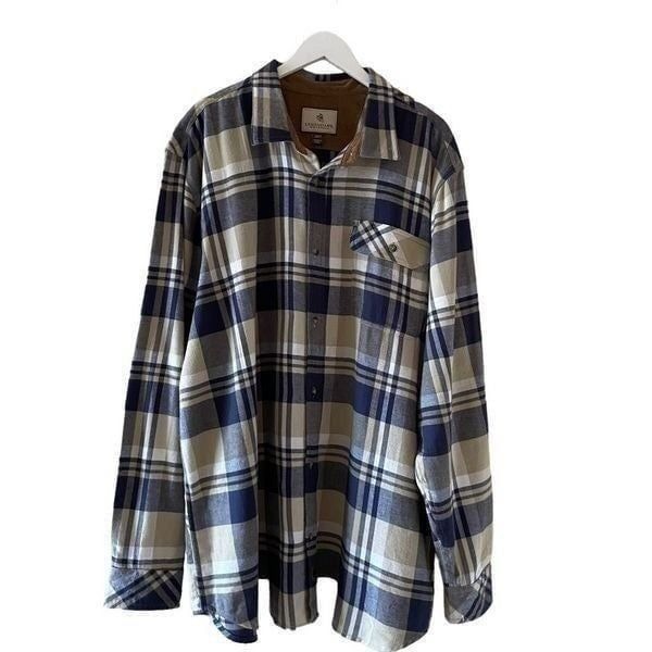 Legendary Whitetails Men’s Shirt Tall Flannel Button Cotton Long Sleeves Down Bu