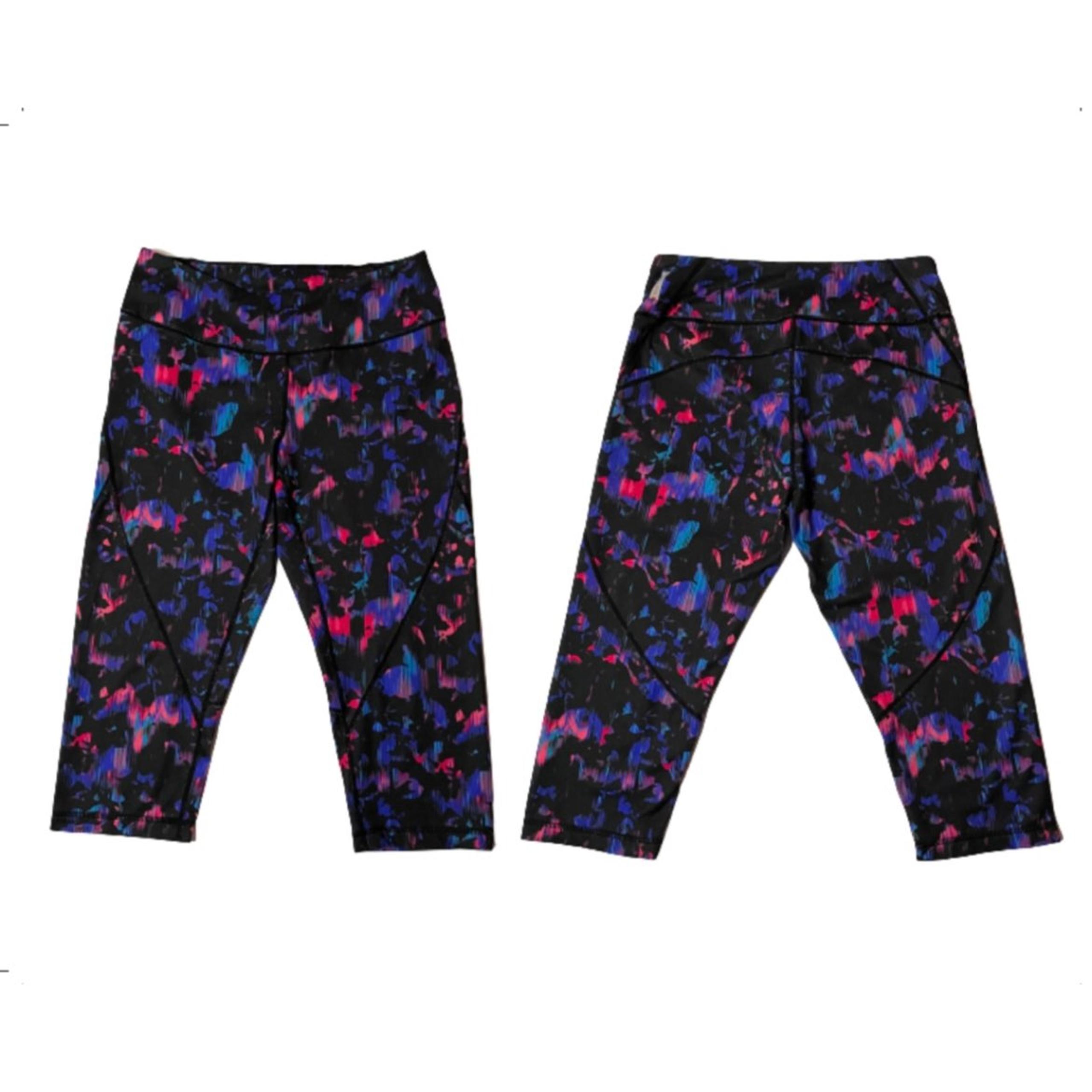 Zella Multi Color Cropped Leggings