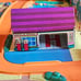 Hot Wheels Vintage Redline Action City Pop-Up Playset Folding Case USA 1968