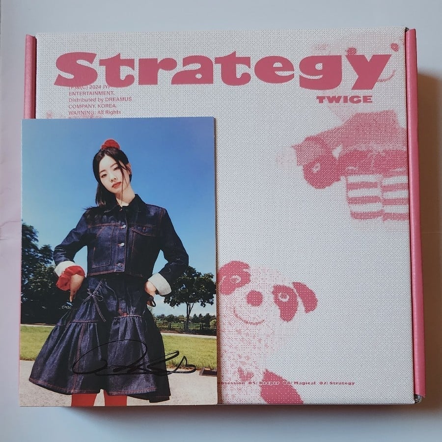 Twice Signed Strategy Album All Inclusions