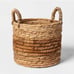 Large Natural Woven Round Basket -Threshold-