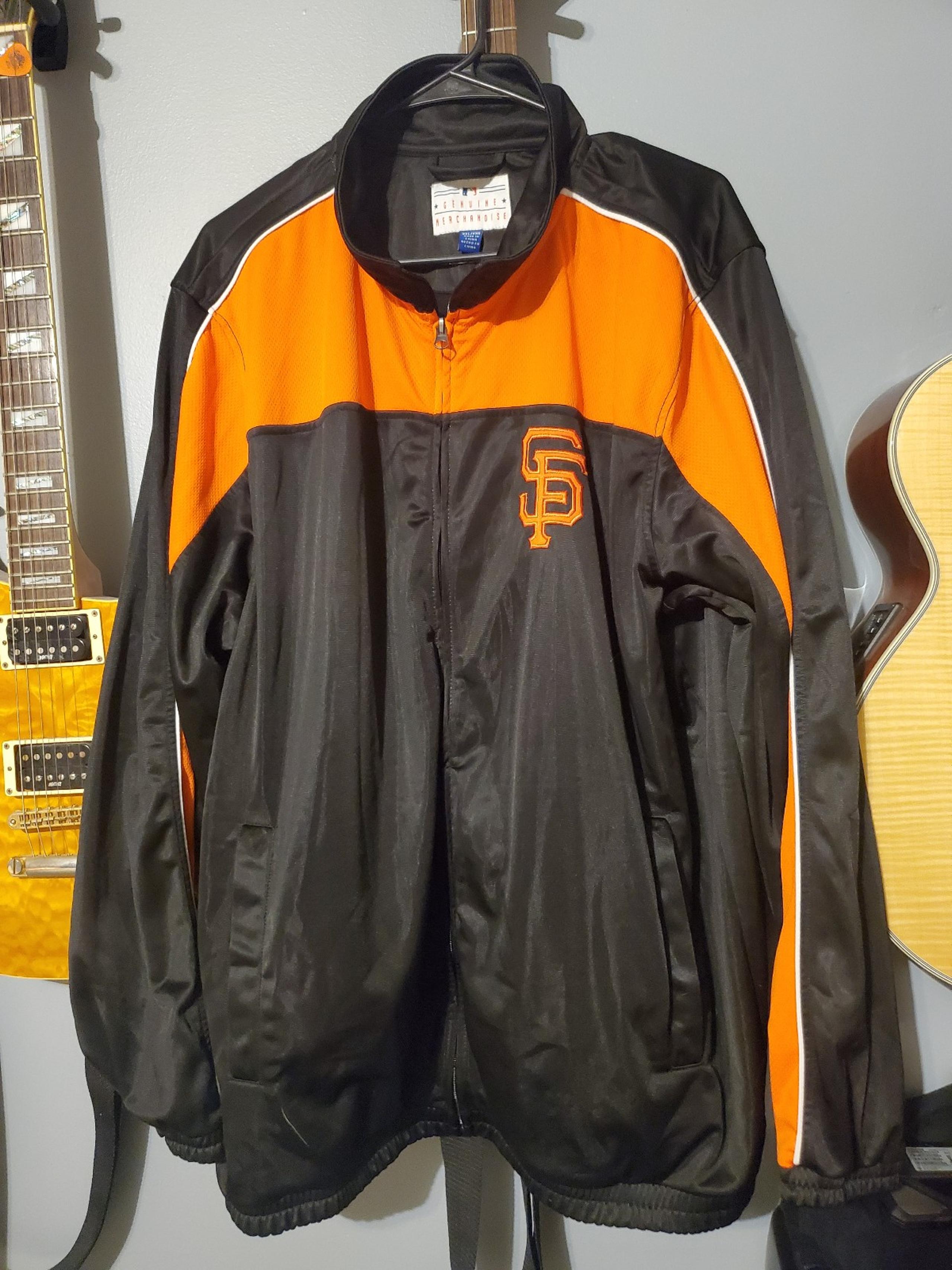 SAN FRANCISCO Giants full zip jacket. Licensed.  Very nice condition. Size 2xl