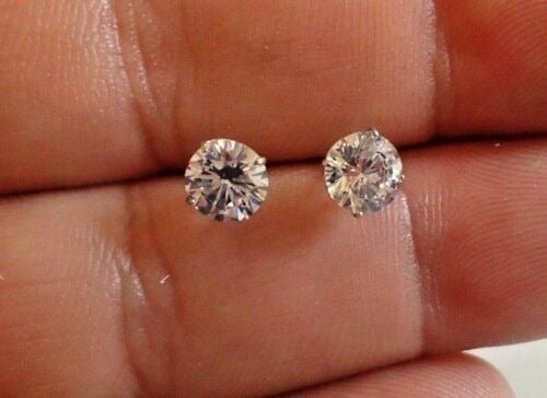 1 Ct Diamond Stud Earrings w/ 14k gold