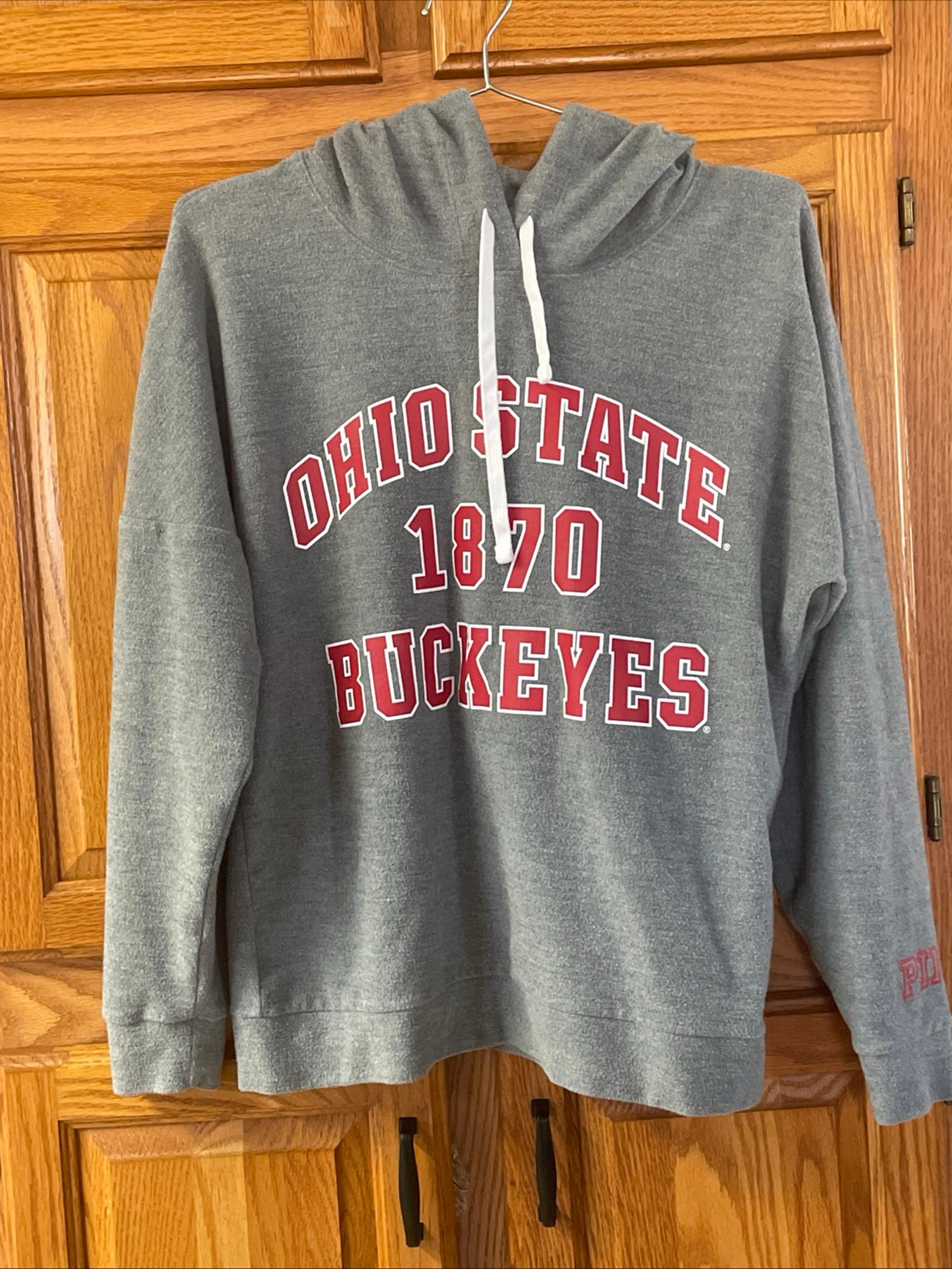 Victorias Secret PINK Ohio State Buckeyes Collegiate Collection Size XS Shirt LS