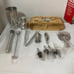 10 Piece Stainless Steel Bartender Kit-Home Bar Tools Set with Sleek Bamboo Sta