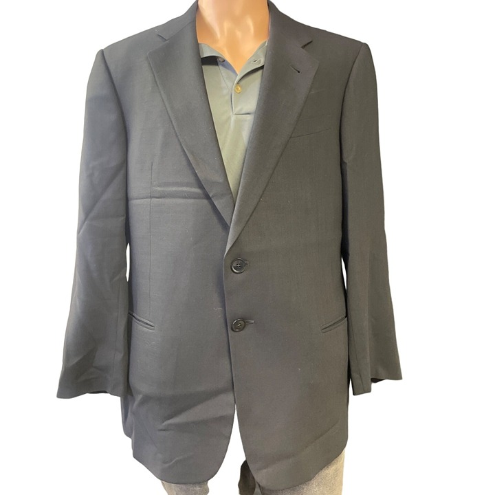 Armani Men's Black Long Sleeve Blazer/Jacket 2 Button Size L SKU 2765