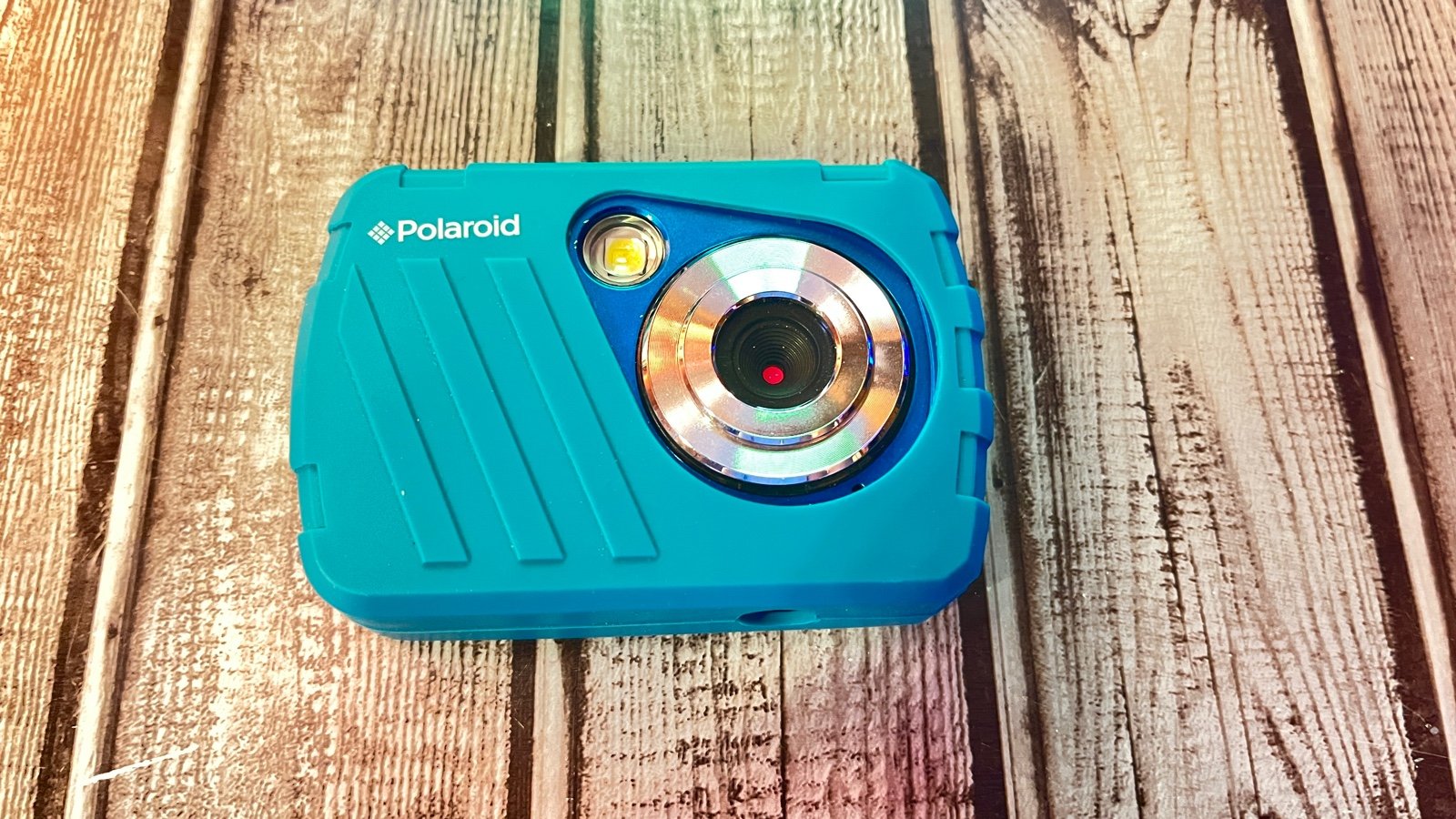 Polaroid 16MP Waterproof Digital Camera - Teal (IS048-Teal)