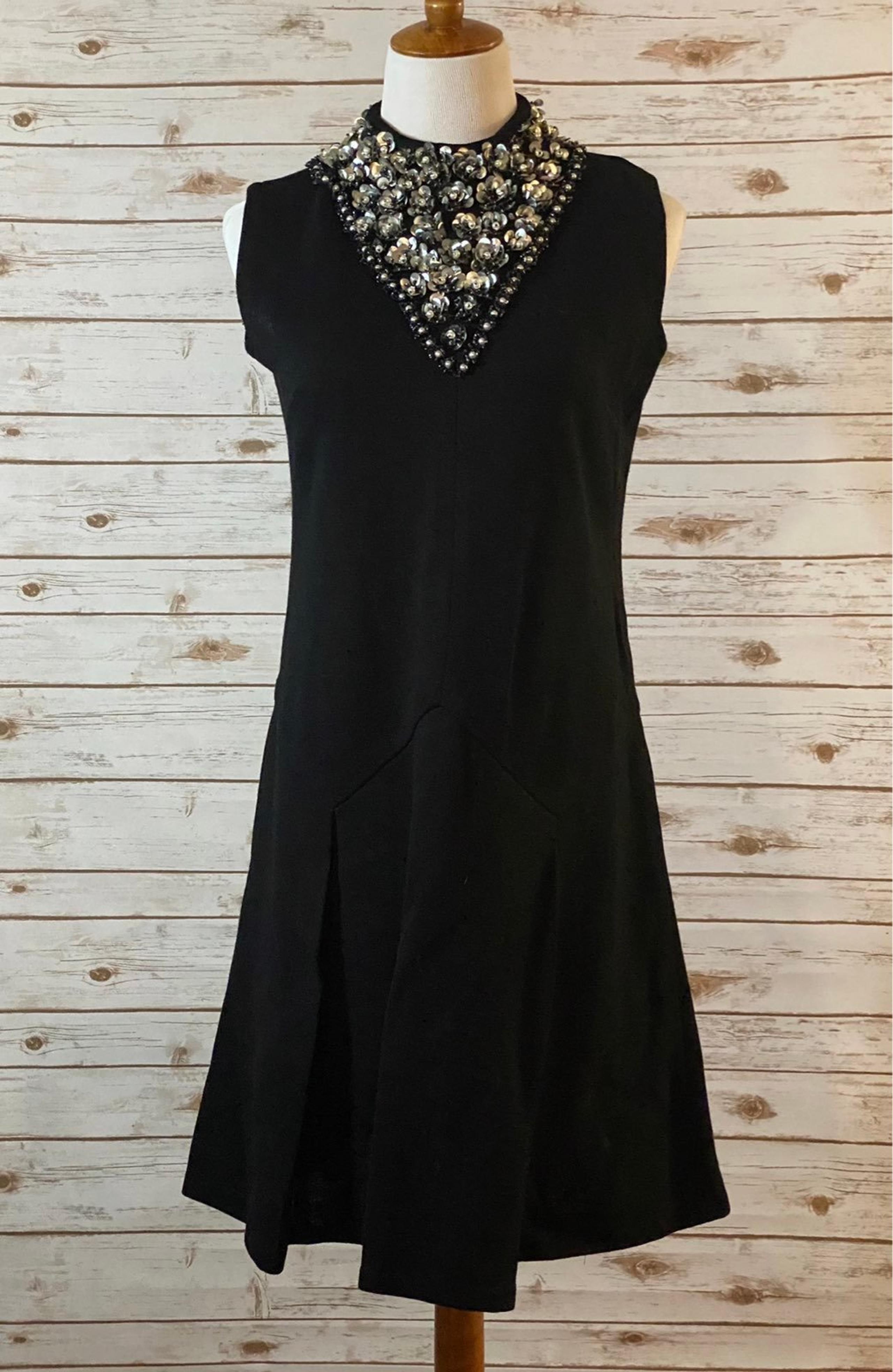 Vintage Banff Ltd 1960s wool sleeveless dress