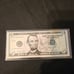 5 dollar star note with print error