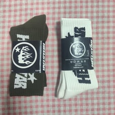 Socks Set - White and green