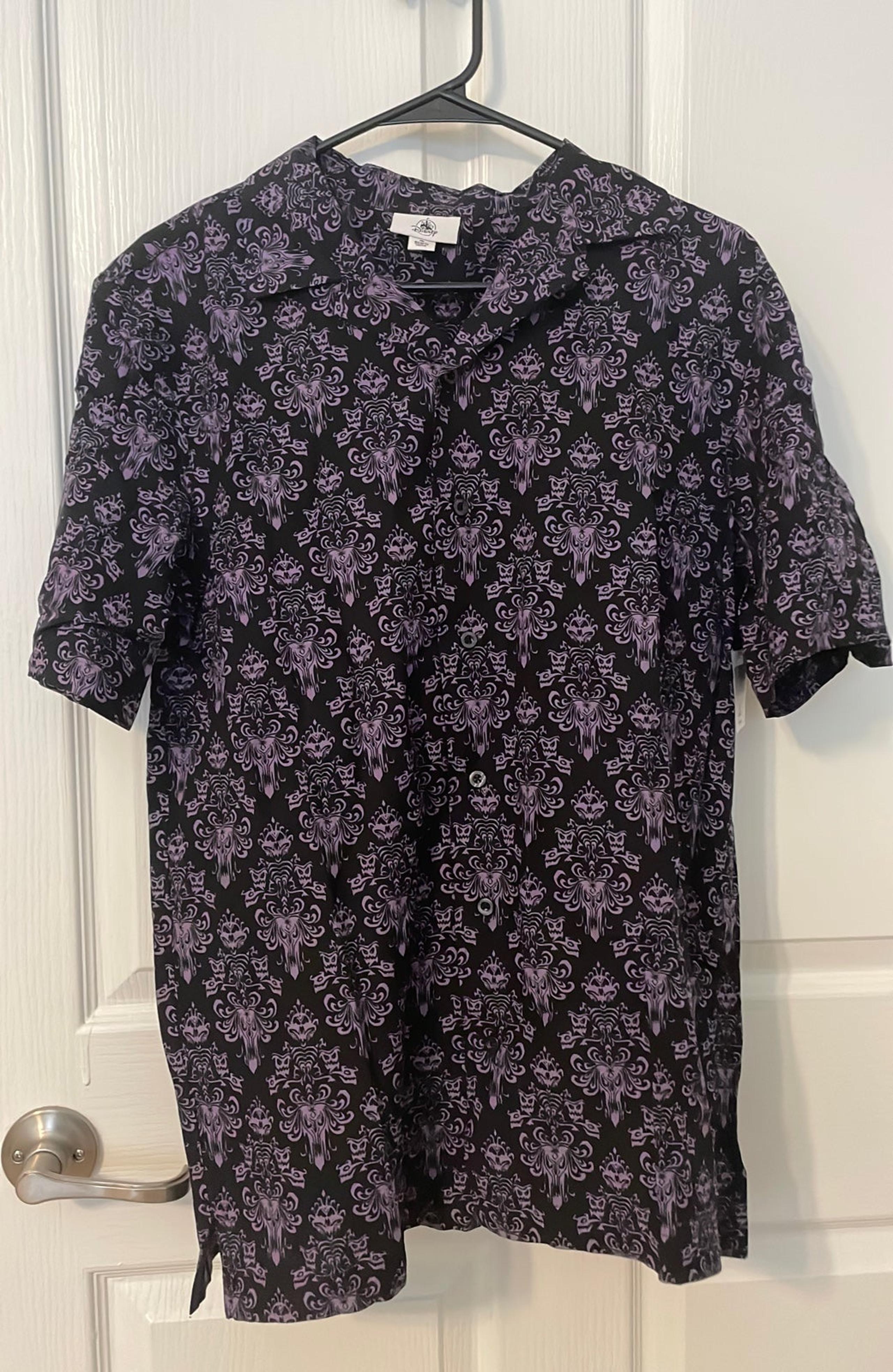 The Haunted Mansion Wallpaper Woven Shirt