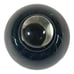 Eickholt Black Rainbow Swirl Iridescent Glass Perfume Bottle Stopper Signed '91