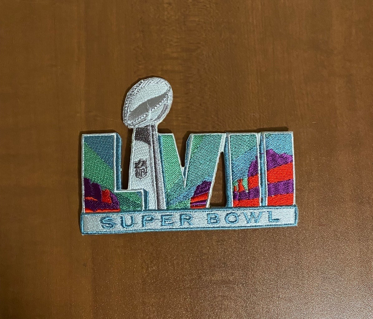 SUPER BOWL LVII Patch SB 57 Eagles Chiefs Iron Sew On Embroidery Patch Arizona SUPER BOWL LVII Patch SB 57 Eagles Chiefs Iron Sew On Embroidery Patch Arizona