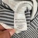 NWT JOIE Gray White 100% Cotton Striped Seersucker Linen Shorts Size 2