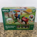 BRIO My First Railway – 33727 Beginner Pack | Wooden Toy Train Set for Kids