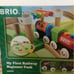 BRIO My First Railway – 33727 Beginner Pack | Wooden Toy Train Set for Kids
