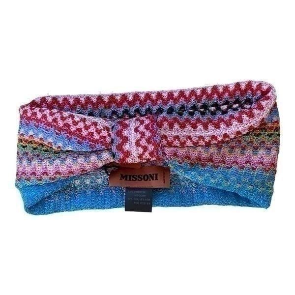 Missoni knit chevron zig zag headband