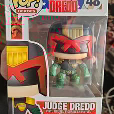 Funko Pop heroes Judge Dred *damaged*