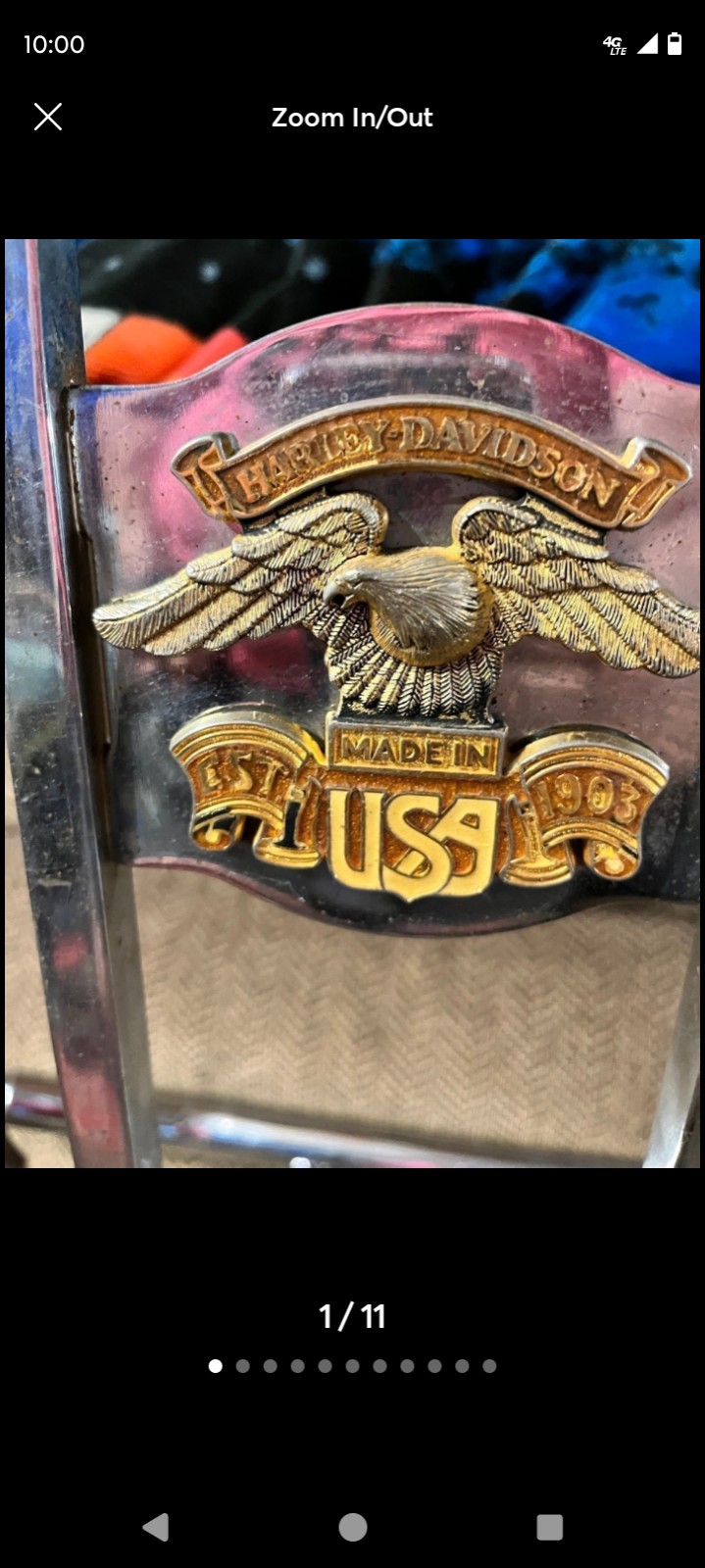 Eagle emblem, H.O.G. style