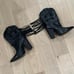 Dingo Women's Lady's Night 1969 Leather Western Bootie Black Cowgirl Boot SZ 8.5
