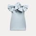 NWT Zara Woman Coquette STRAPLESS BOW DRESS Blue Size XS