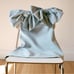 NWT Zara Woman Coquette STRAPLESS BOW DRESS Blue Size XS
