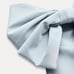 NWT Zara Woman Coquette STRAPLESS BOW DRESS Blue Size XS