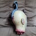 13 Spirit Halloween Spiked Severed Head Gory Bloody Latex Hanging Prop 2010. Sm