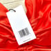 New Jason Wu Strappy Satin Effect Open Back Midi Dress | Orange Size Medium