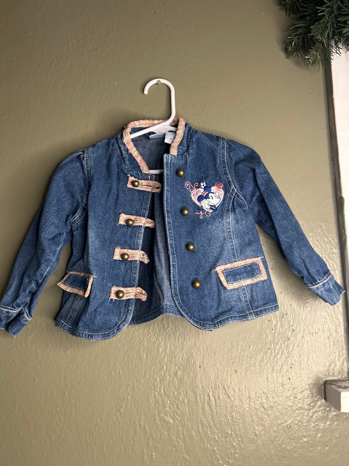 Vintage denim Minnie Mouse 24M jacket