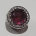 100% Authentic Pandora Radiant Hearts with Cerise crystals