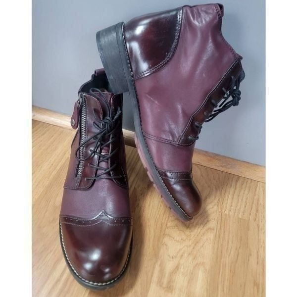 Wolky Comfort Millstream Lace-up Boots 11.5