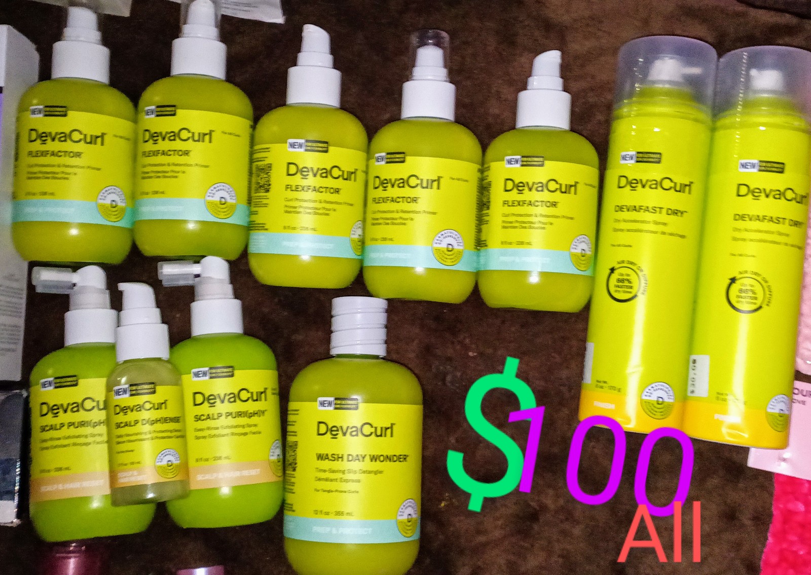 Deva Curl hair products