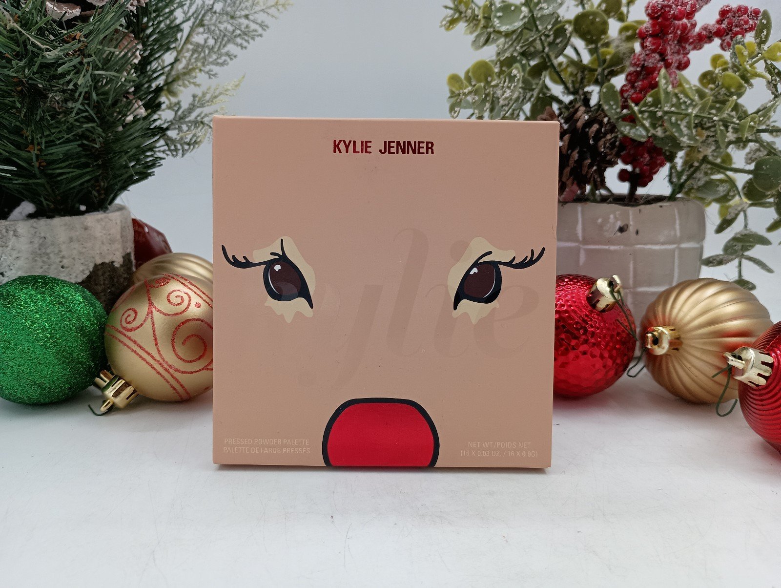 Kylie Cosmetics Rudolph Doe Eyeshadow Palette.