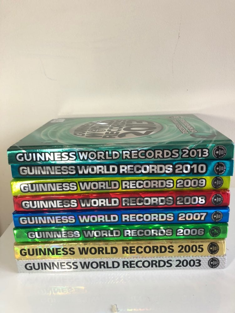 Guiness World Record Book COLECTION