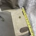 Myra Bags 1894 Upcycled Canvas Khaki & Olive green Messenger Bag leather strap f