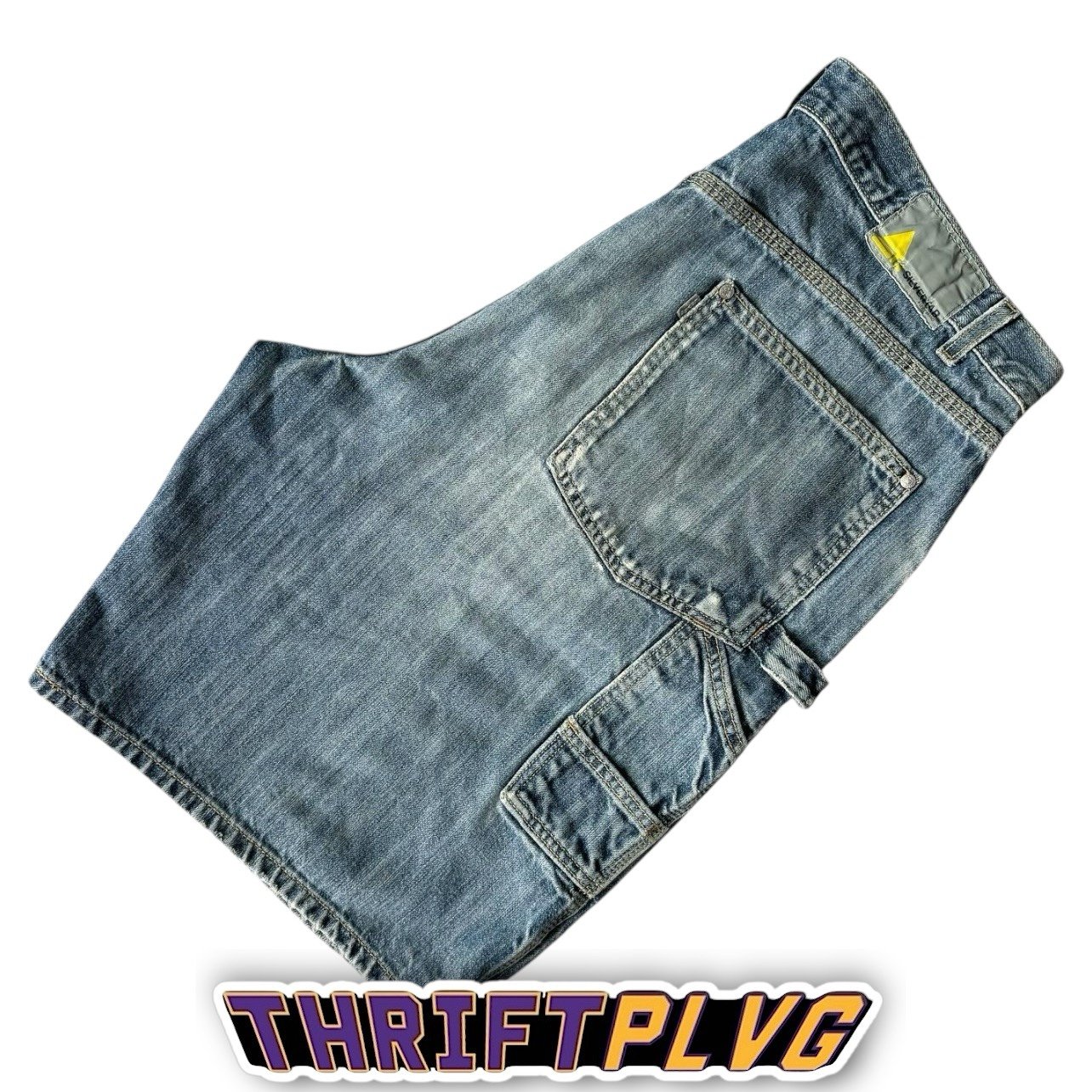 Vintage Y2K Levi’s Strauss & Co Silver Tab Skater Baggy Jorts Jean Shorts