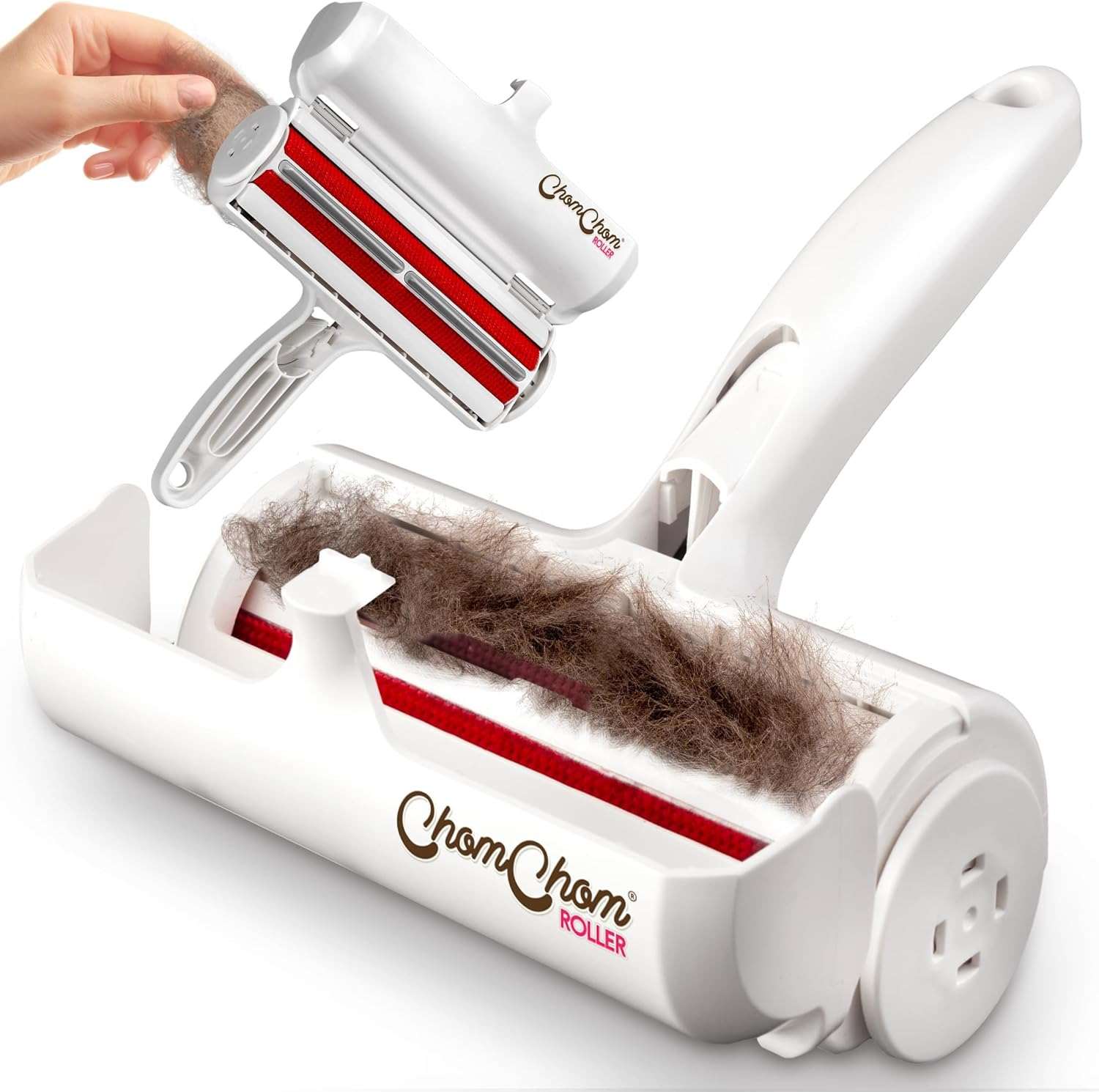 Roller Pet Hair Remover and Reusable Lint Roller Couch Carpet Clothing Bedding