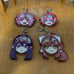 official OMOCAT x Doki Doki Literature Club Plus! shaker keychain set