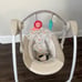 Ingenuity soothe ‘n Delight 6-speed compact portable baby swing with music