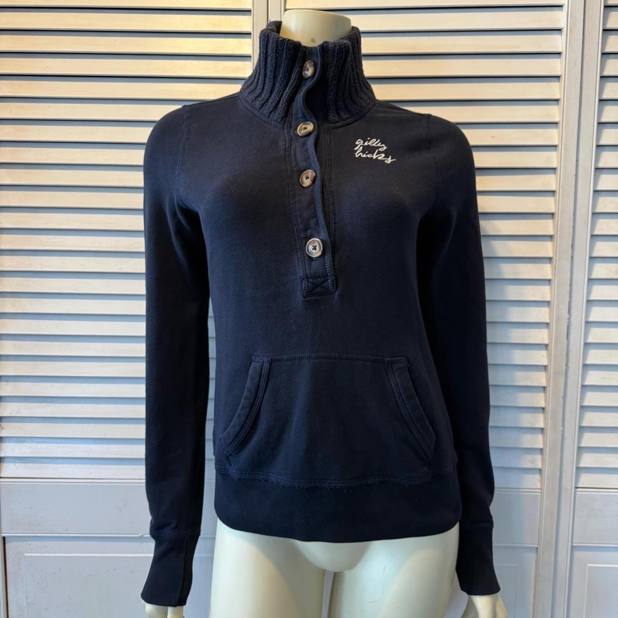 Women's Gilly Hicks Pullover Sweatshirt Size M Blue