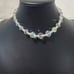 Stunning Estate Crystal Choker Necklace, Adjustable from 11-14 long,