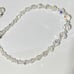 Stunning Estate Crystal Choker Necklace, Adjustable from 11-14 long,