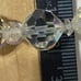 Stunning Estate Crystal Choker Necklace, Adjustable from 11-14 long,