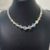 Stunning Estate Crystal Choker Necklace, Adjustable from 11-14 long,