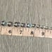Stunning Estate Crystal Choker Necklace, Adjustable from 11-14 long,