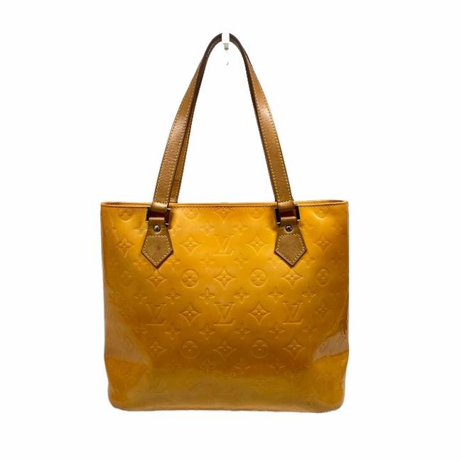 Bag Houston Lv 029200m Orange Vernis Tote