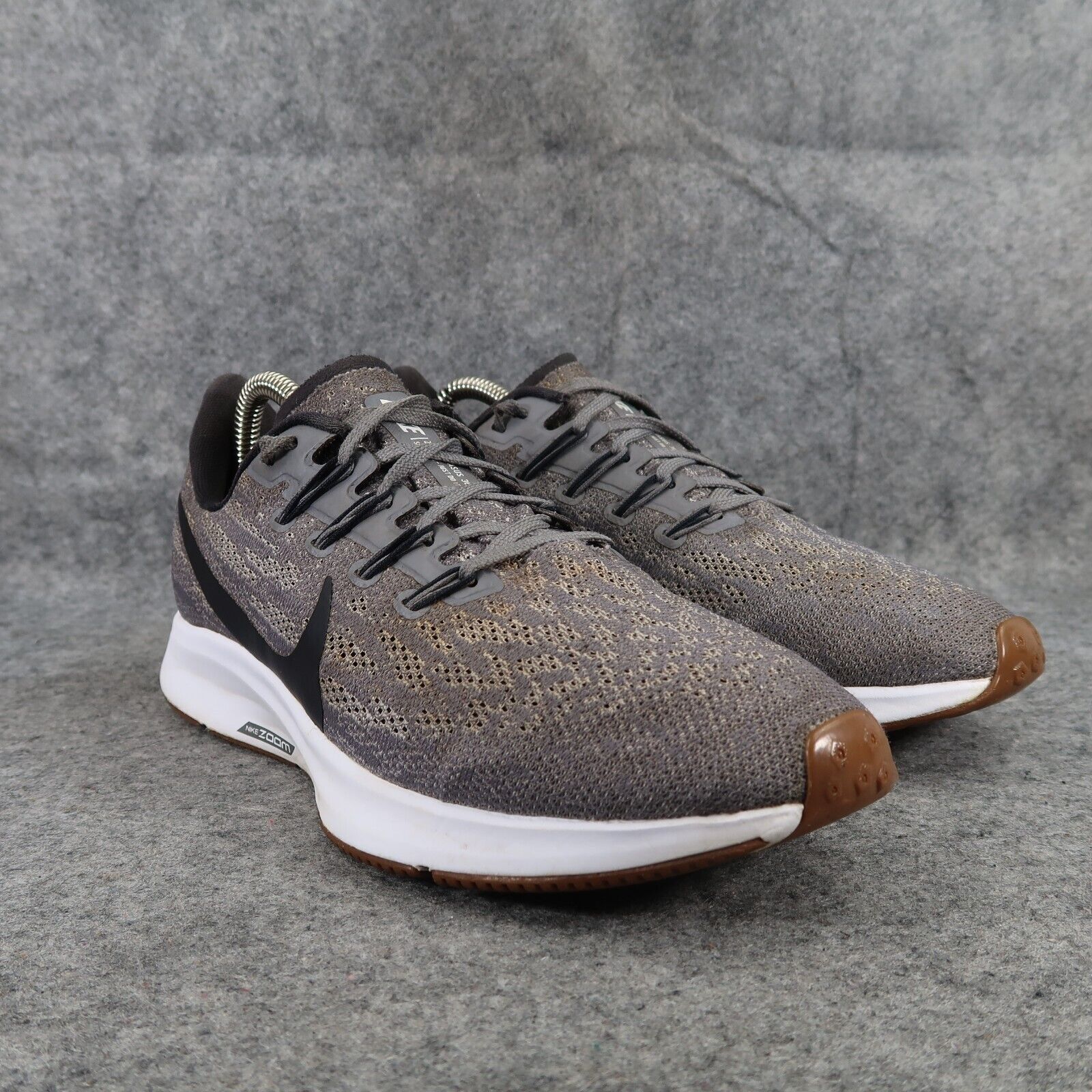 Nike Shoes Women 8 Athletic Air Zoom Pegasus 36 Running Trainer Sneaker Gunsmoke