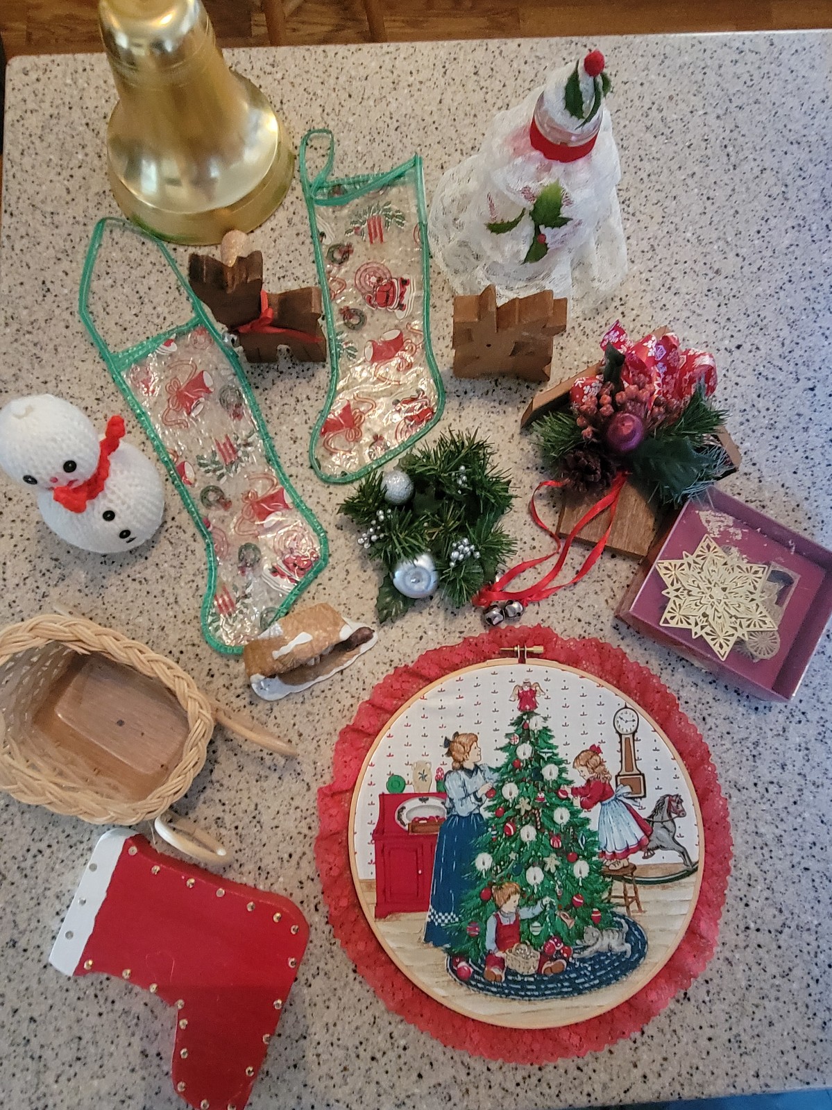 MCM Vtg Christmas Lot Of Decorations (14)